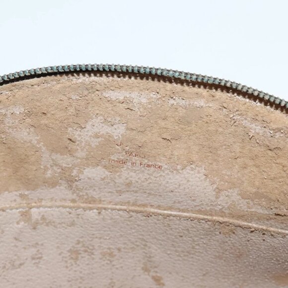 LOUIS VUITTON Monogram Trousse Demi Ronde Cosmetic Pouch M47520 LV Auth 91945 - Picture 7 of 14